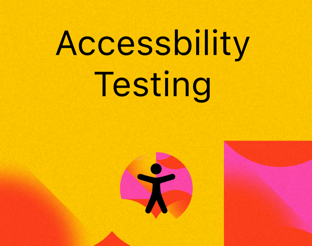 Accessibility testing cover art