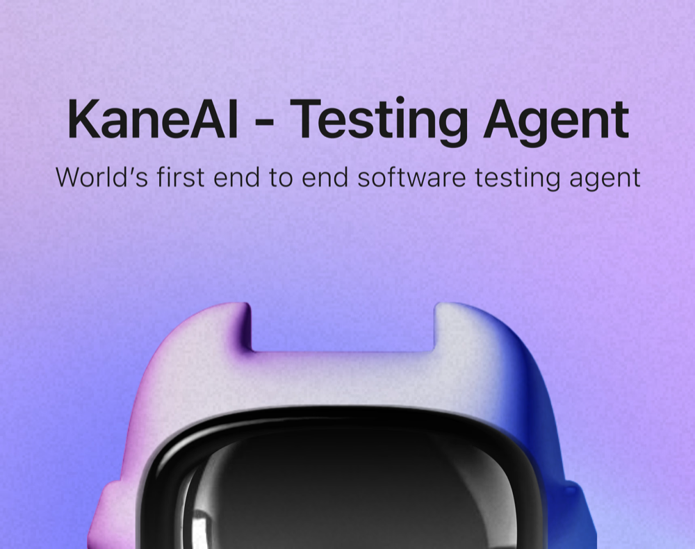 Kane AI — Testing Agent cover art
