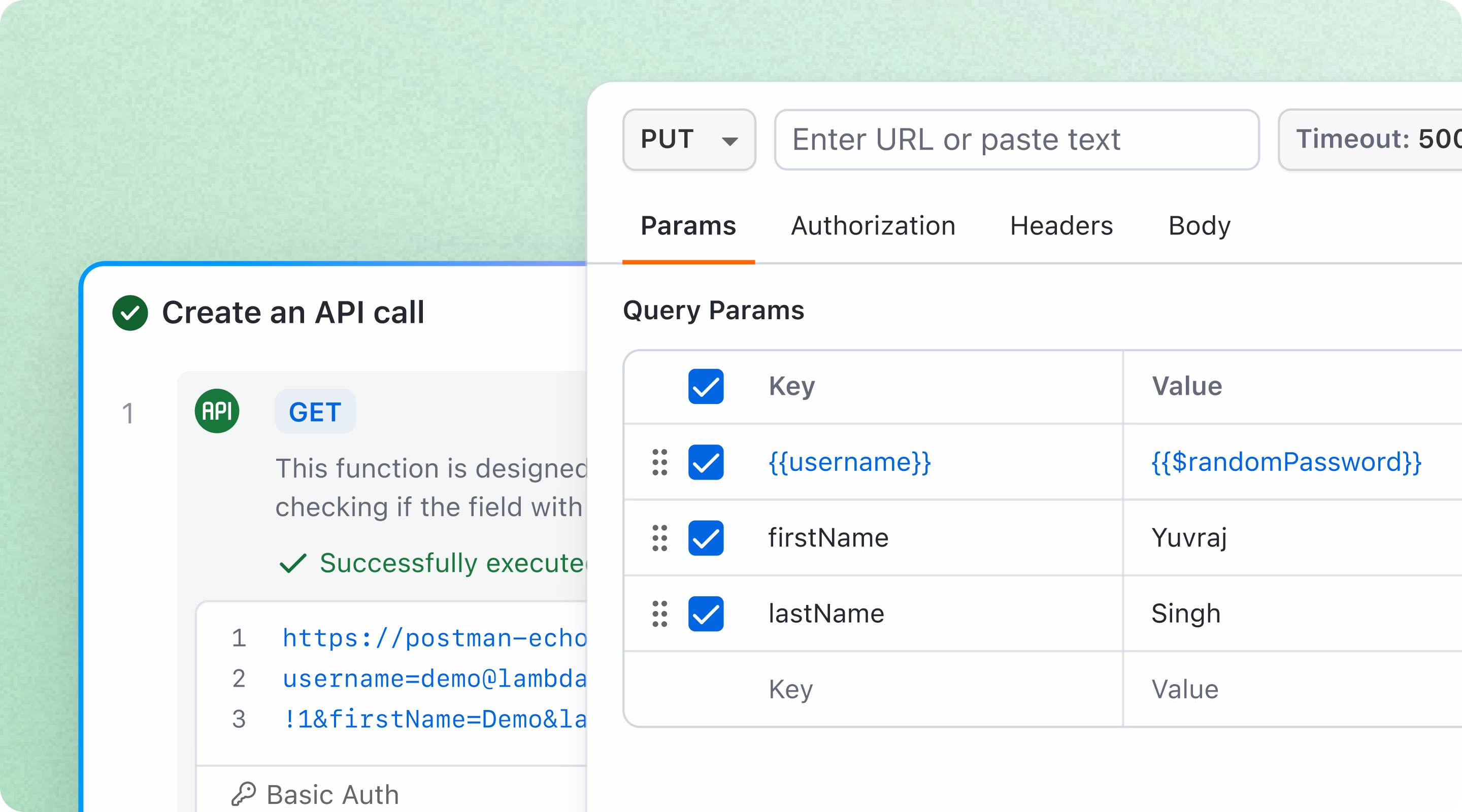 KaneAI API testing — describing and validating API behavior in the same loop as UI tests.